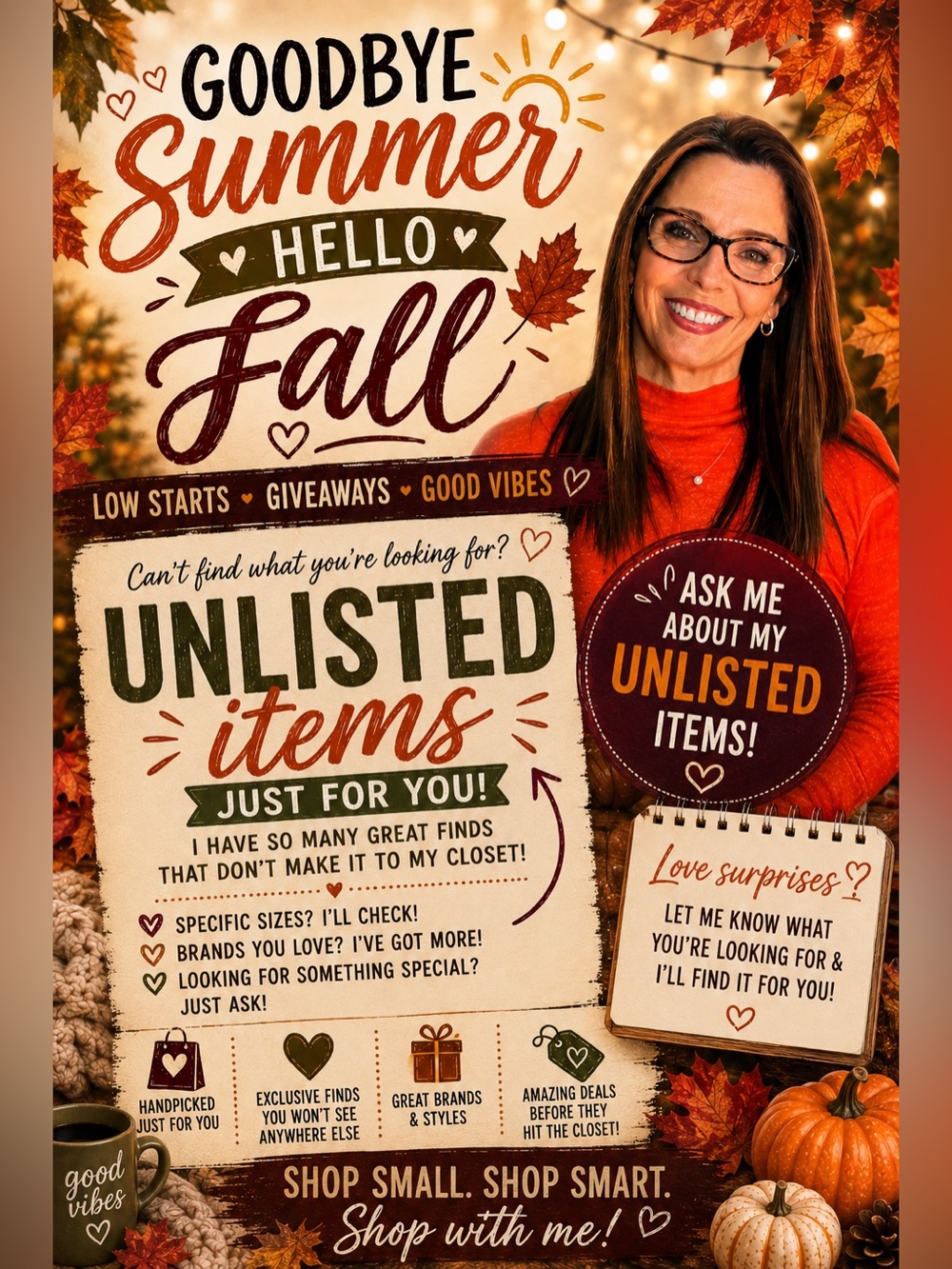 Unlisted Items ~ Goodbye Summer ~ Hello Fall